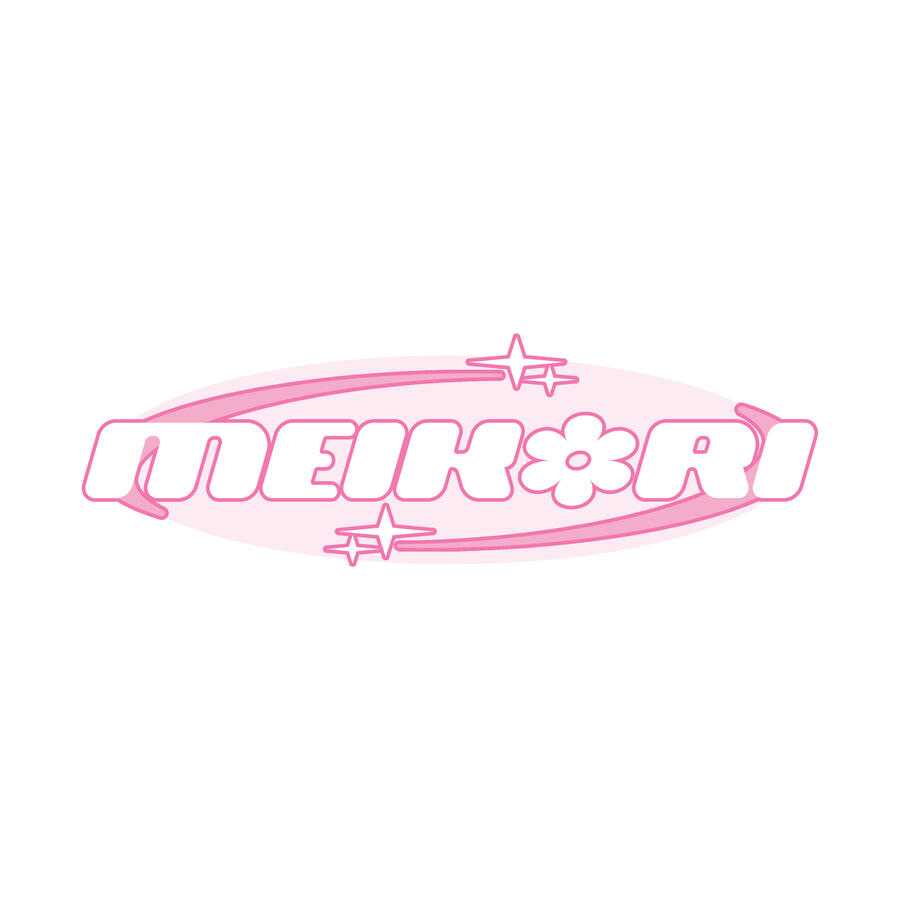 @meikori • SIMPLE LOGO (White BG)